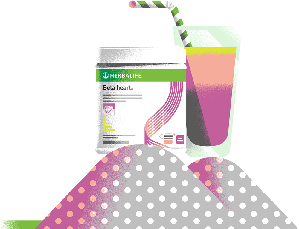 bicchiere con herbalife