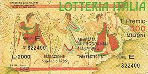 L'Italia cambia con la Lotteria: i biglietti che raccontano la storia